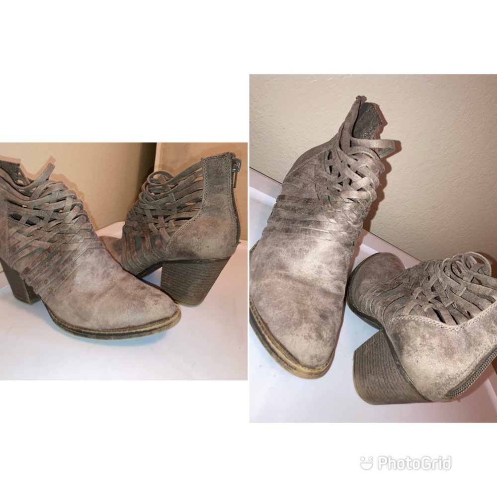 Light Brown Big Buddha Heels